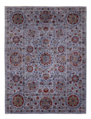 Tapis Ziegler - 274 x 213 cm - bleu foncé