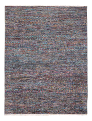 Tapis design - 306 x 245 cm - bleu foncé