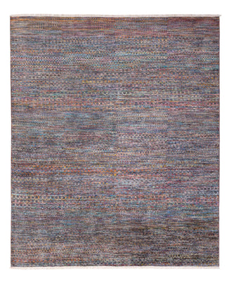 Tapis design - 304 x 249 cm - bleu foncé