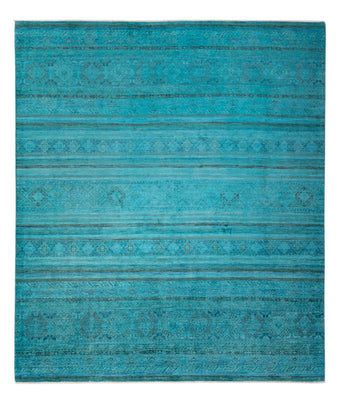 Tapis design - 294 x 248 cm - turquoise