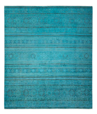 Tapis design - 294 x 248 cm - turquoise