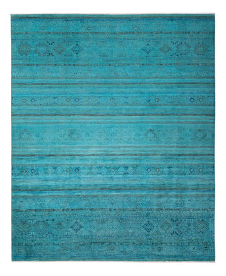 Tapis design - 300 x 247 cm - turquoise