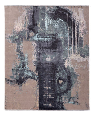 Tapis design - 310 x 253 cm - multicolore