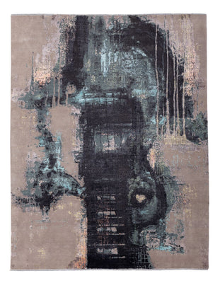 Tapis design - 314 x 243 cm - multicolore