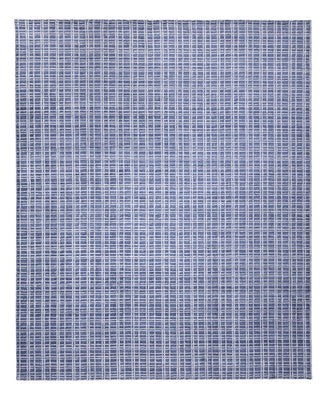 Tapis design - 302 x 248 cm - bleu