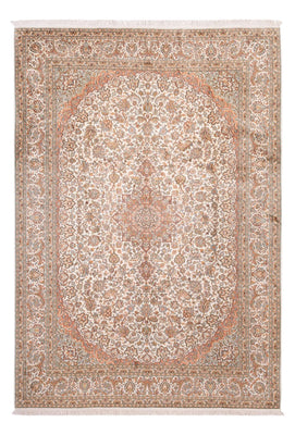Tapis en soie - Soie du Cachemire - 314 x 219 cm - beige
