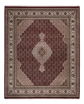 Tapis oriental - Tabriz - 256 x 205 cm - beige foncé