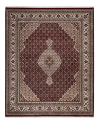 Tapis oriental - Tabriz - 256 x 205 cm - beige foncé