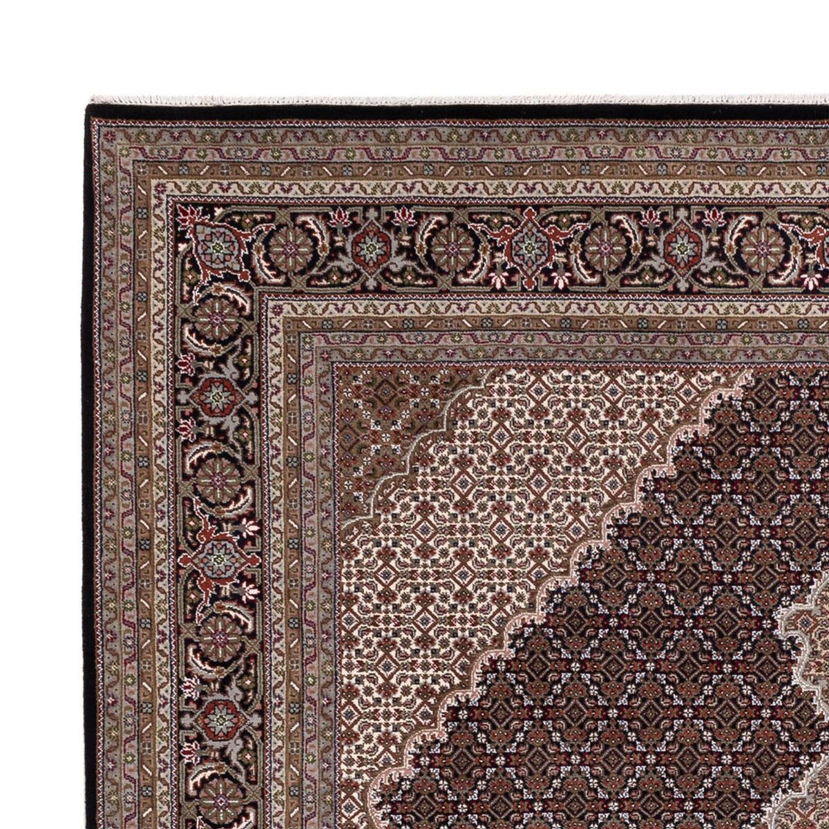 Tapis oriental - Tabriz - 305 x 250 cm - beige foncé