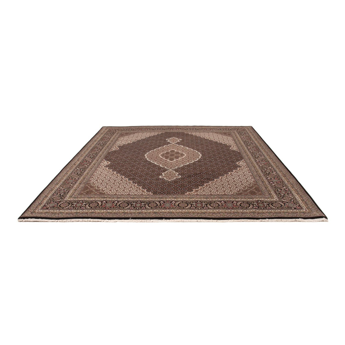 Tapis oriental - Tabriz - 305 x 250 cm - beige foncé
