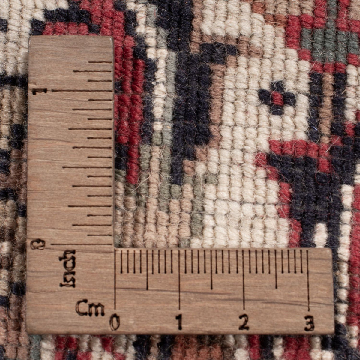 Tapis oriental - Bidjar - Indus - 305 x 251 cm - rouge foncé