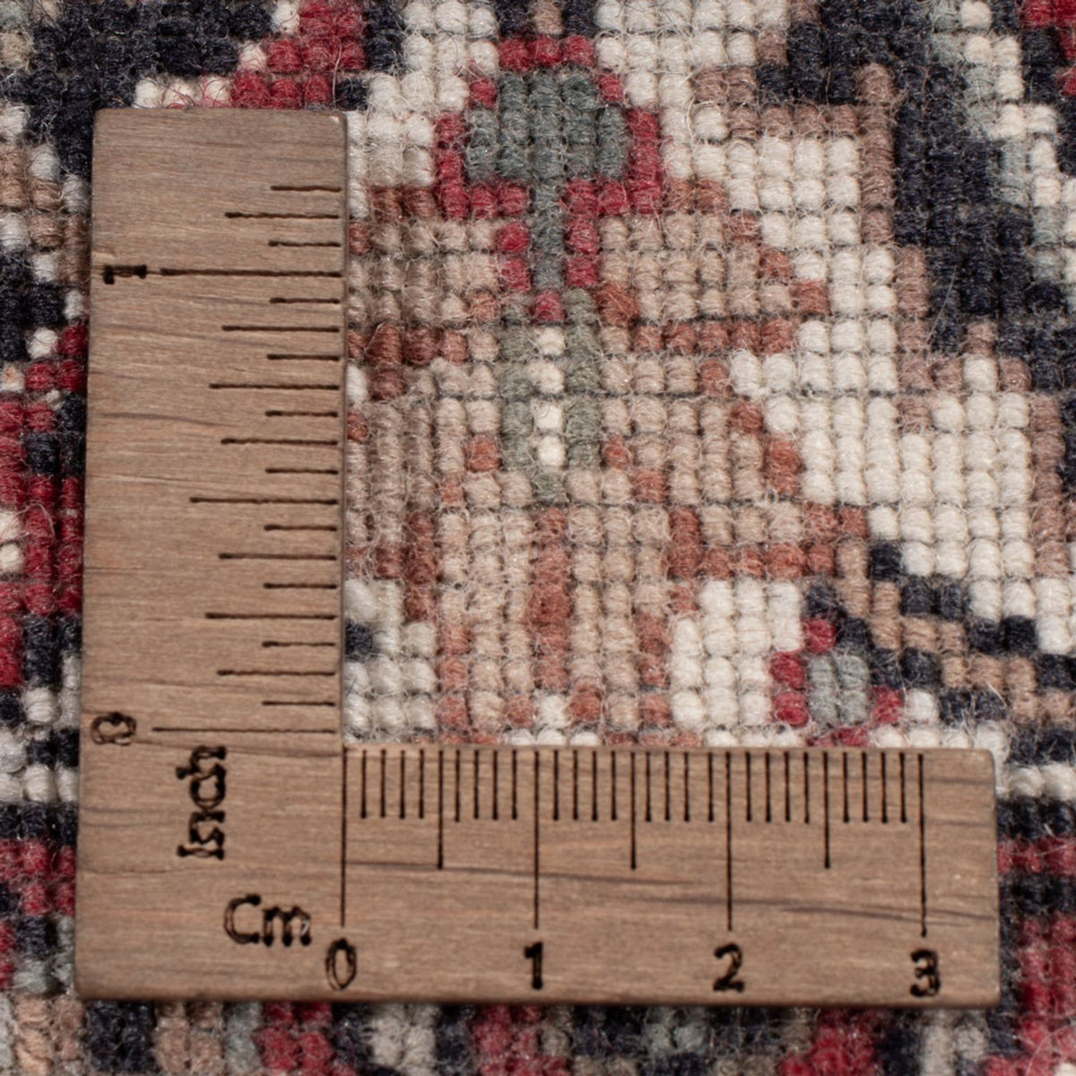 Tapis oriental - Bidjar - Indus - 300 x 247 cm - rouge foncé