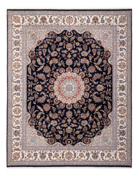 Tapis oriental - Nain - Indus - 309 x 251 cm - bleu foncé