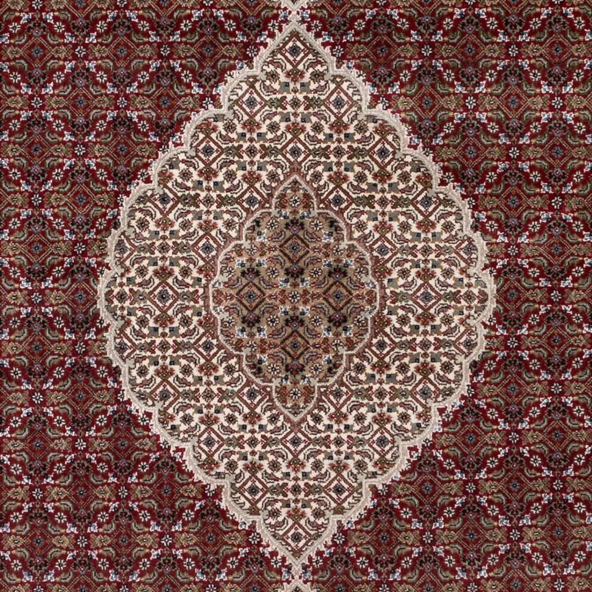 Tapis oriental - Tabriz - 275 x 185 cm - beige foncé