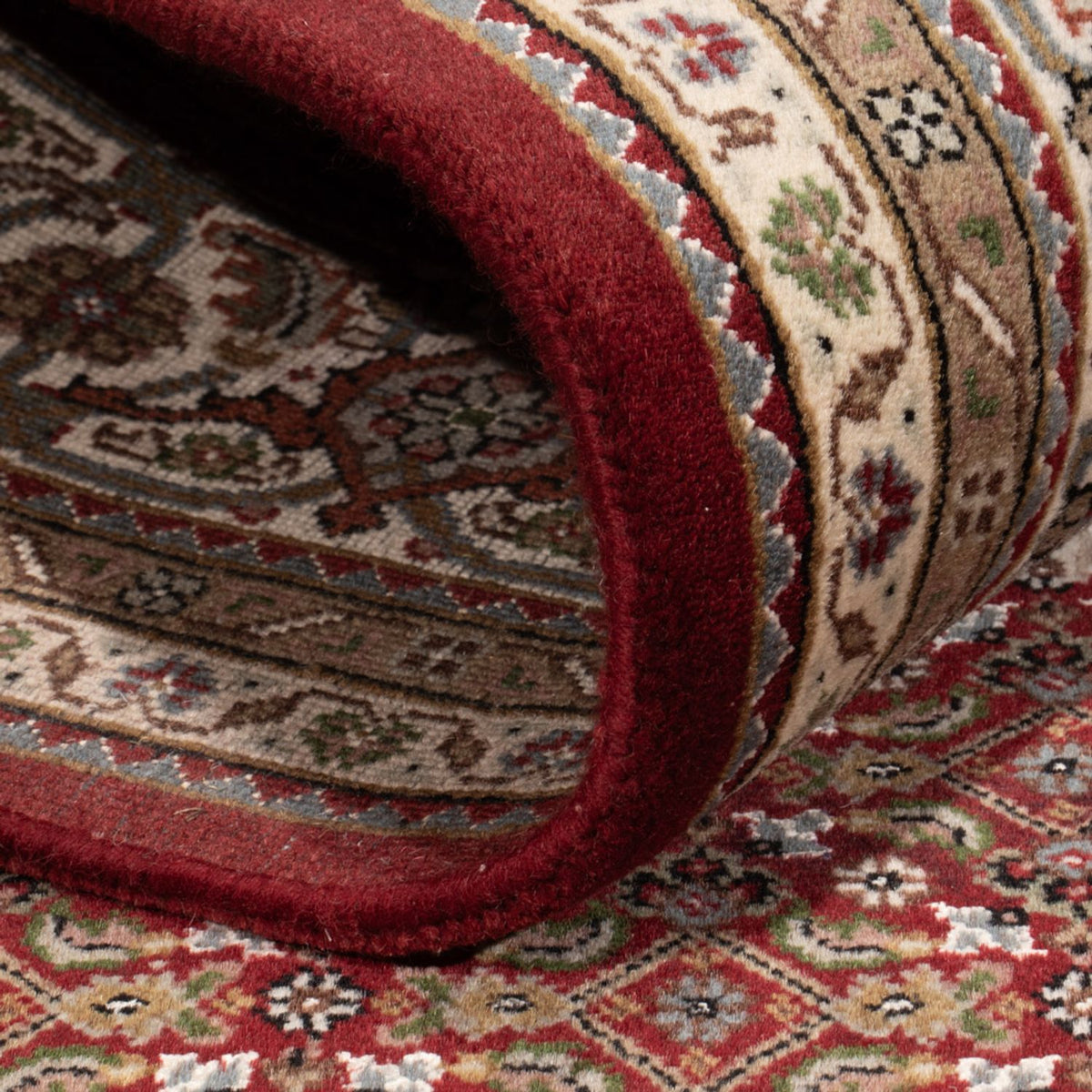 Tapis oriental - Tabriz - 275 x 185 cm - beige foncé