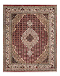 Tapis oriental - Tabriz - 255 x 198 cm - beige foncé