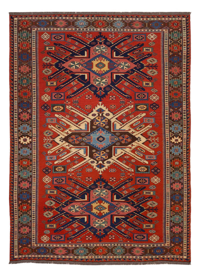 Kilim afghan Tapis 198x282cm