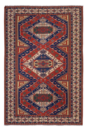 Tapis Kelim - Oriental - Soumak - 320 x 212 cm - rouge