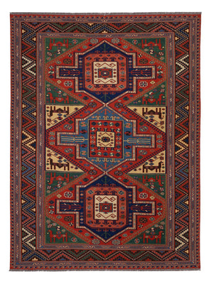 Tapis Kelim - Oriental - Soumak - 276 x 205 cm - rouge