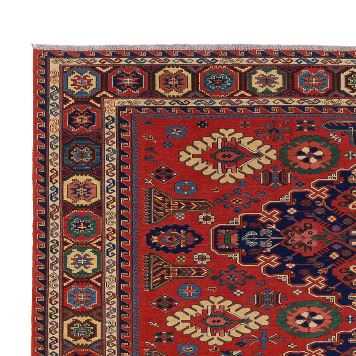 Tapis Kelim - Oriental - Soumak - 318 x 241 cm - rouge