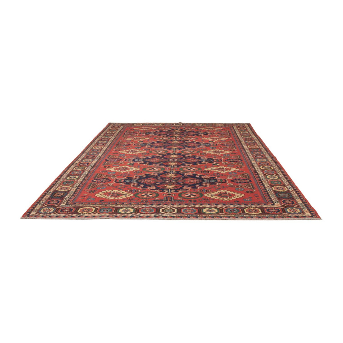 Tapis Kelim - Oriental - Soumak - 318 x 241 cm - rouge