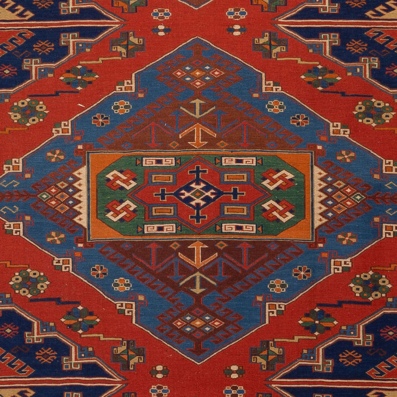 Tapis Kelim - Oriental - Soumak - 294 x 204 cm - rouge