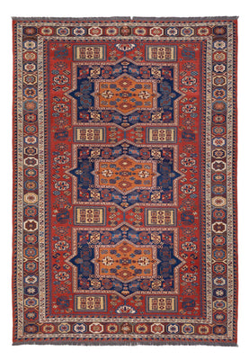 Tapis Kelim - Oriental - Soumak - 323 x 236 cm - rouge