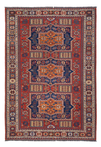 Tapis Kelim - Oriental - Soumak - 323 x 236 cm - rouge