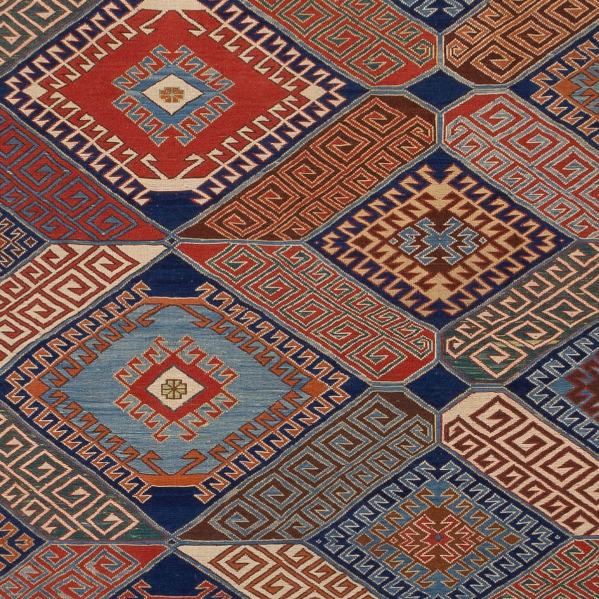 Tapis Kelim - Oriental - Soumak - 291 x 189 cm - multicolore