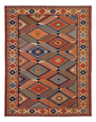 Tapis Kelim - Oriental - Soumak - 272 x 205 cm - multicolore