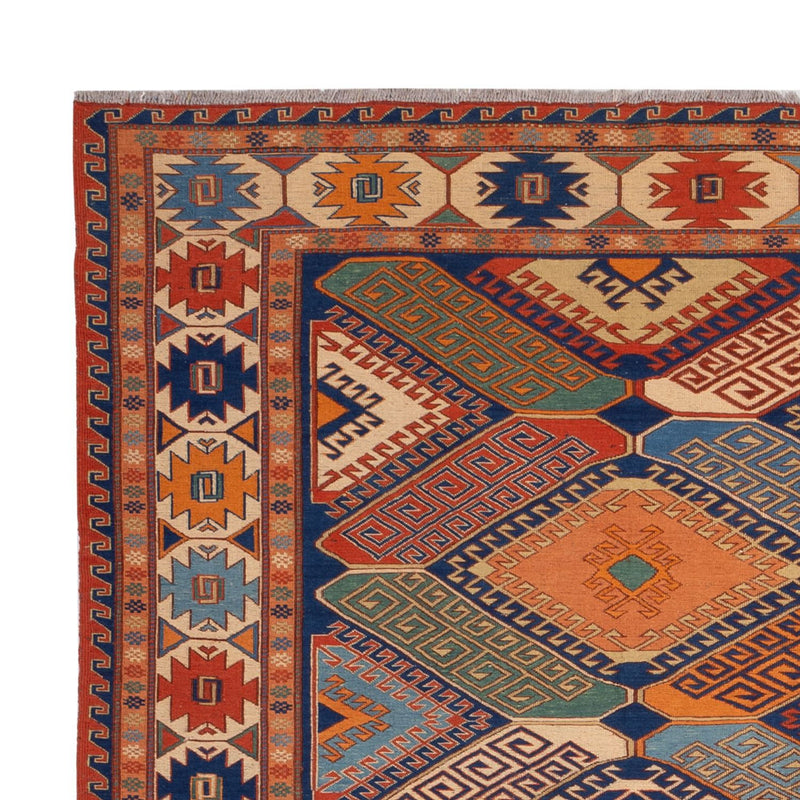Tapis Kelim - Oriental - Soumak - 272 x 205 cm - multicolore