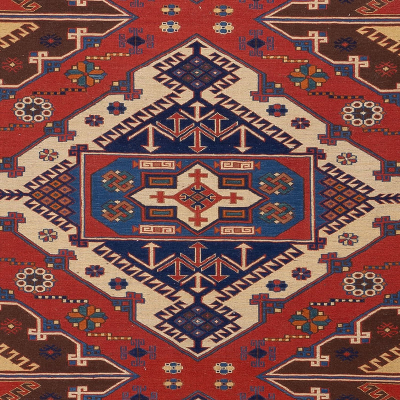 Tapis Kelim - Oriental - Soumak - 282 x 204 cm - rouge