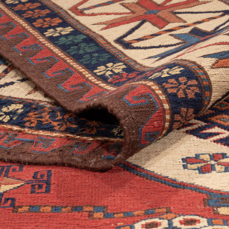 Tapis Kelim - Oriental - Soumak - 282 x 204 cm - rouge