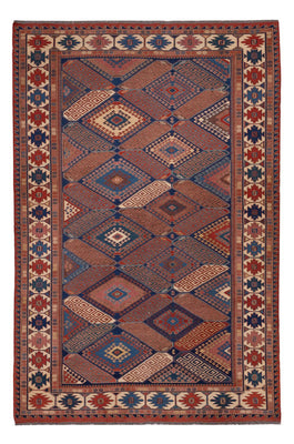 Tapis Kelim - Oriental - Soumak - 285 x 192 cm - rouille