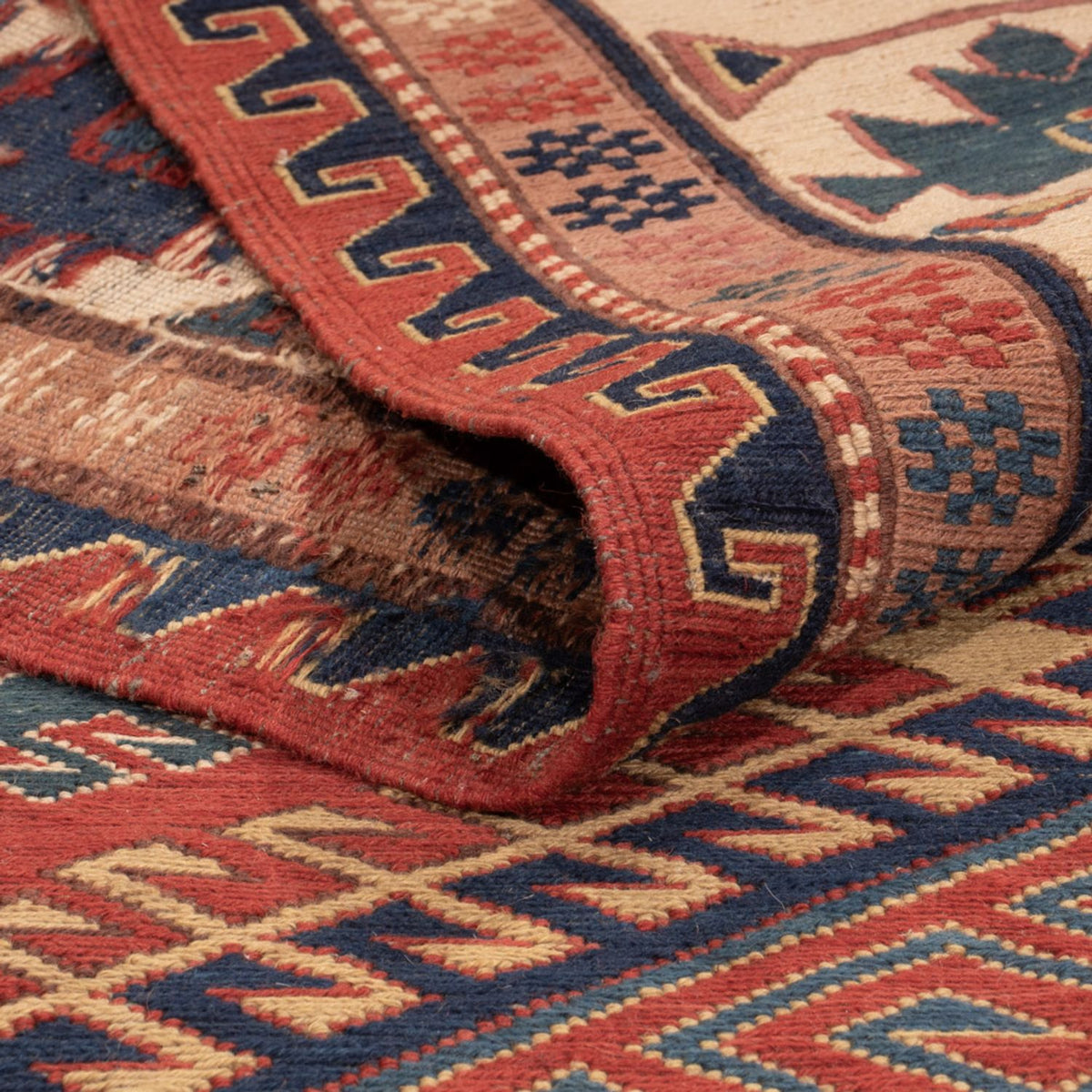 Tapis Kelim - Oriental - Soumak - 285 x 192 cm - rouille