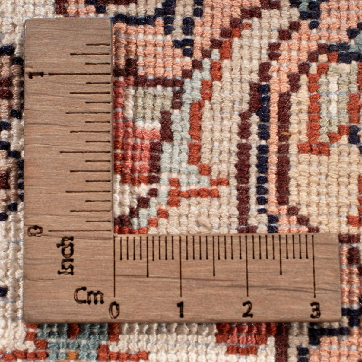 Tapis en soie - Soie du Cachemire - 268 x 184 cm - rouge clair