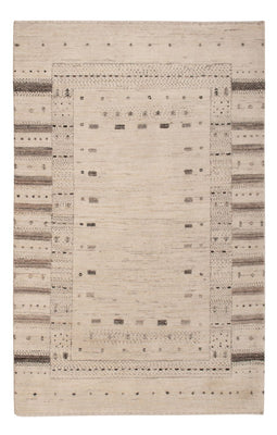 Tapis Gabbeh - Loribaft Indus - 152 x 105 cm - crème