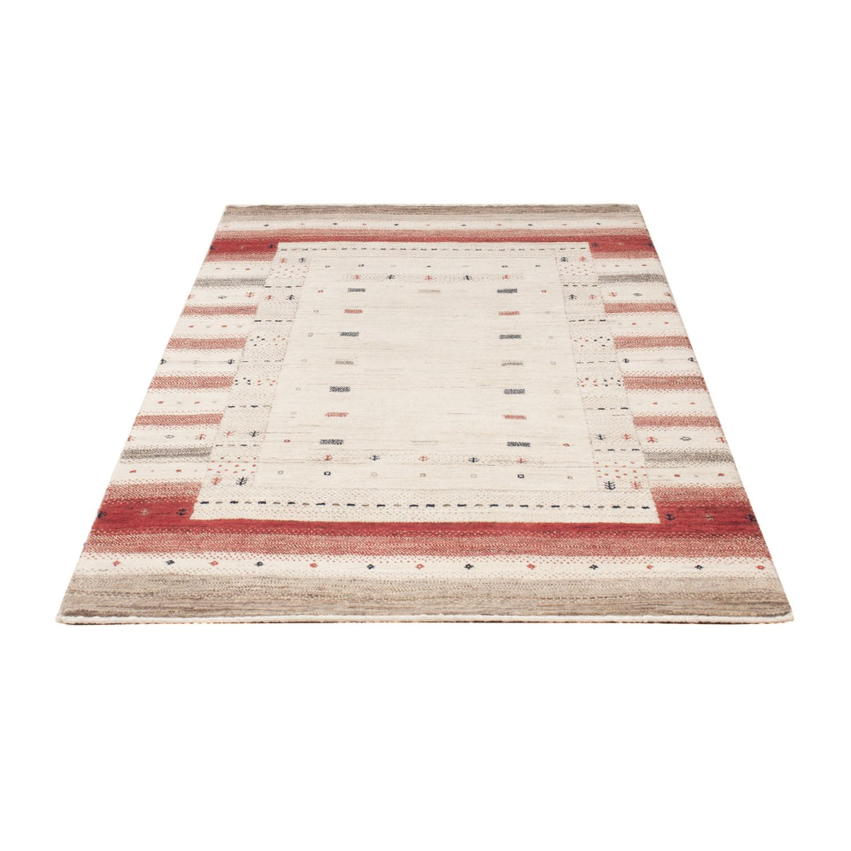 Tapis Gabbeh - Loribaft Indus - 155 x 102 cm - beige