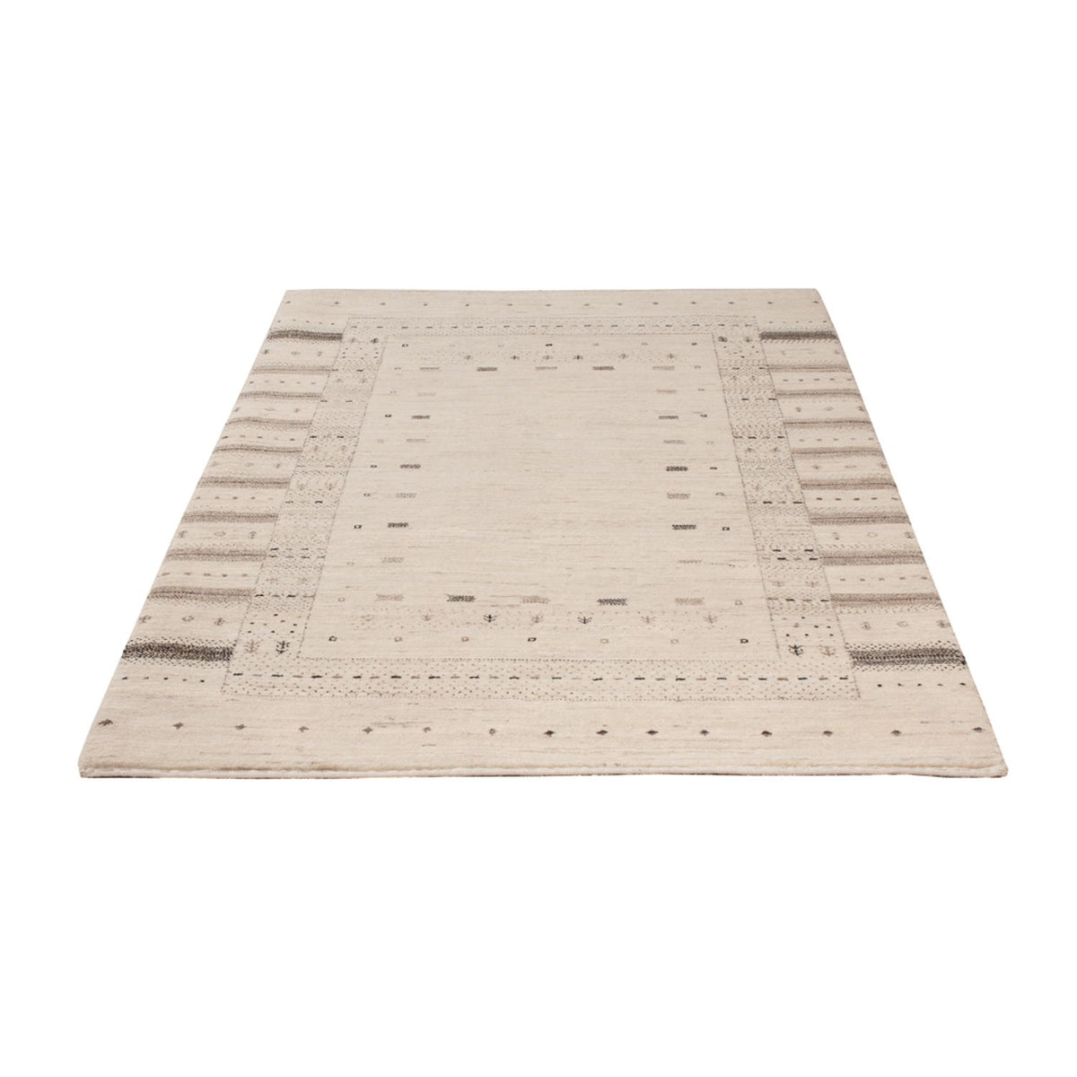 Tapis Gabbeh - Loribaft Indus - 153 x 108 cm - beige