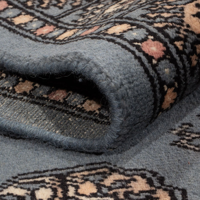 Pakistan Teppich - 152 x 93 cm - hellblau