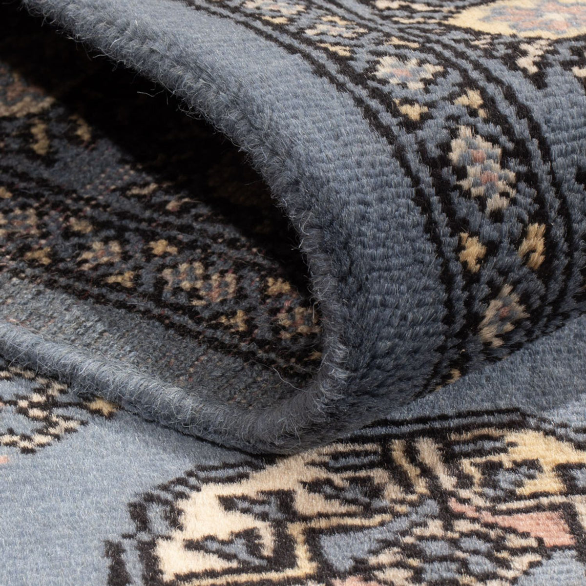 Tapis Pakistani - 156 x 93 cm - bleu clair