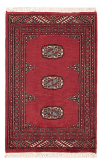 Tapis Pakistani - 90 x 61 cm - rouge