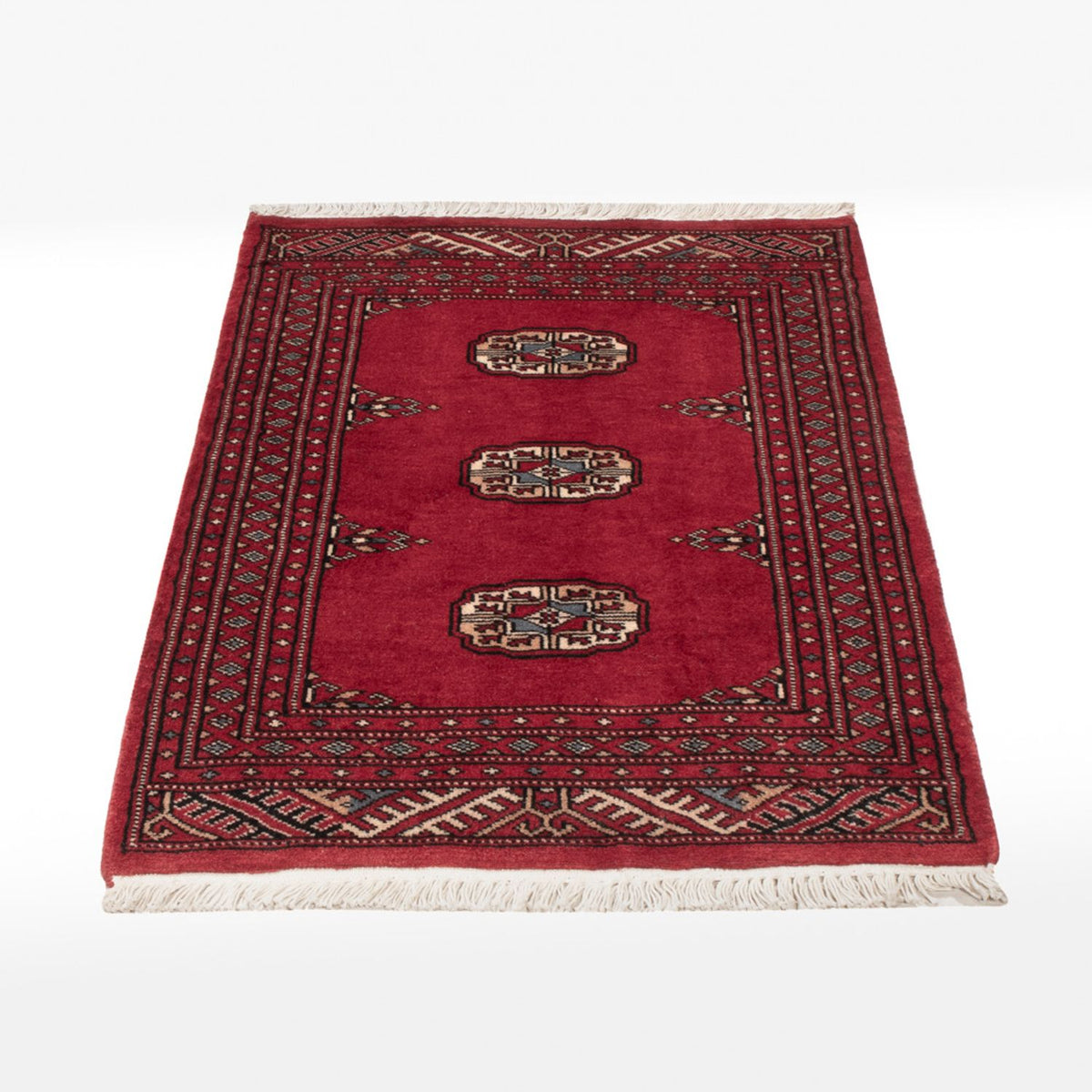Tapis Pakistani - 90 x 61 cm - rouge