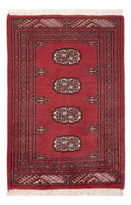 Tapis Pakistani - 89 x 63 cm - rouge