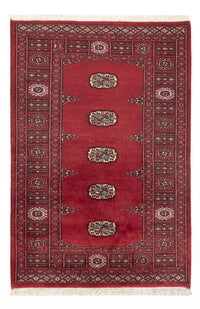 Tapis Pakistani - 132 x 89 cm - rouge