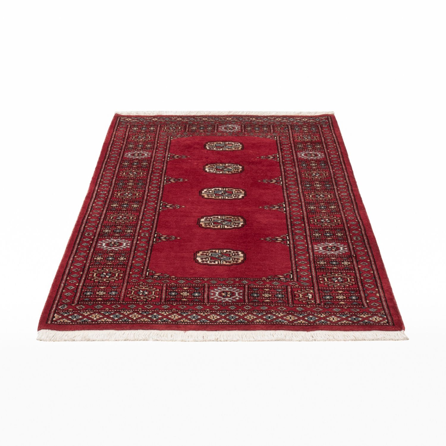 Tapis Pakistani - 132 x 89 cm - rouge