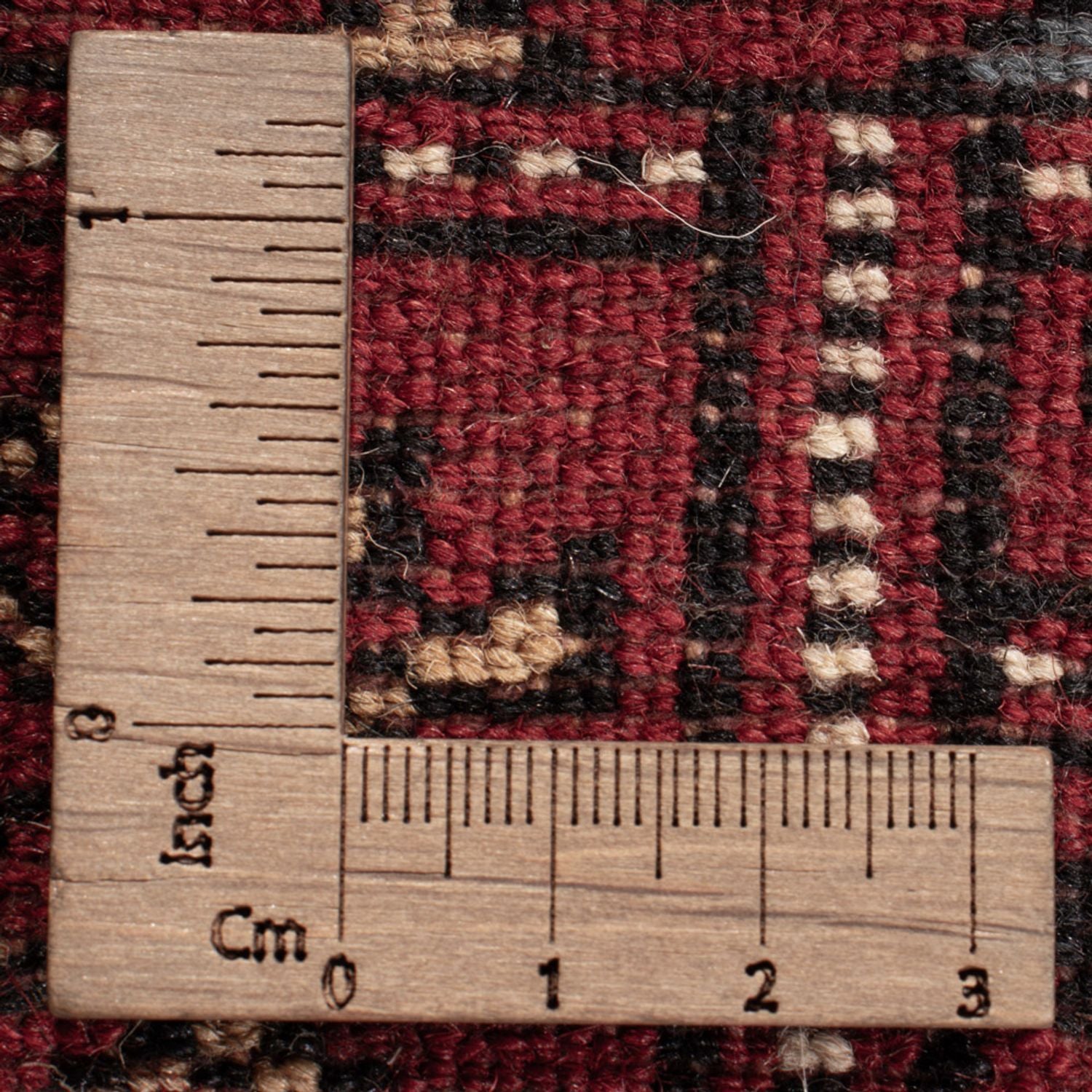 Tapis Pakistani - 132 x 89 cm - rouge
