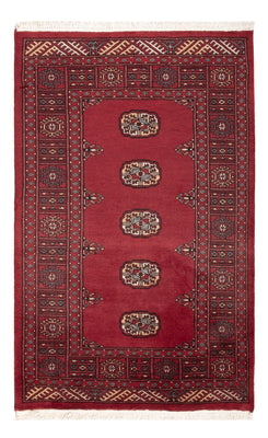 Tapis Pakistani - 141 x 93 cm - rouge