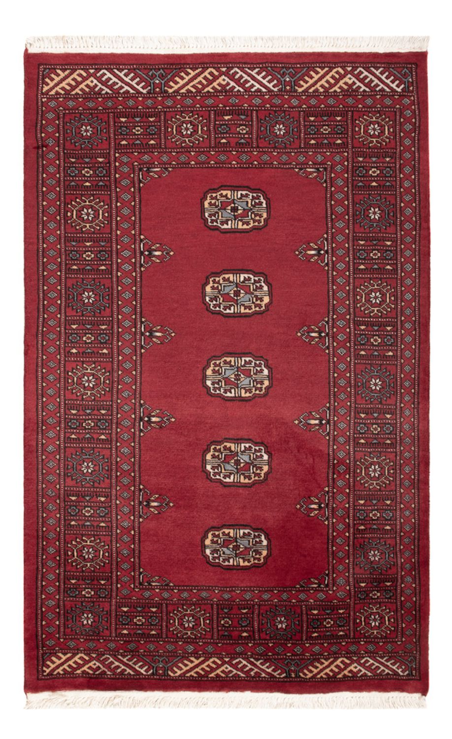Tapis Pakistani - 141 x 93 cm - rouge