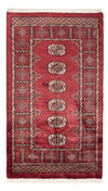 Tapis Pakistani 89x146cm - Tapis oriental - Rectangle / Rouge / 89 x 146 cm Rectangle
